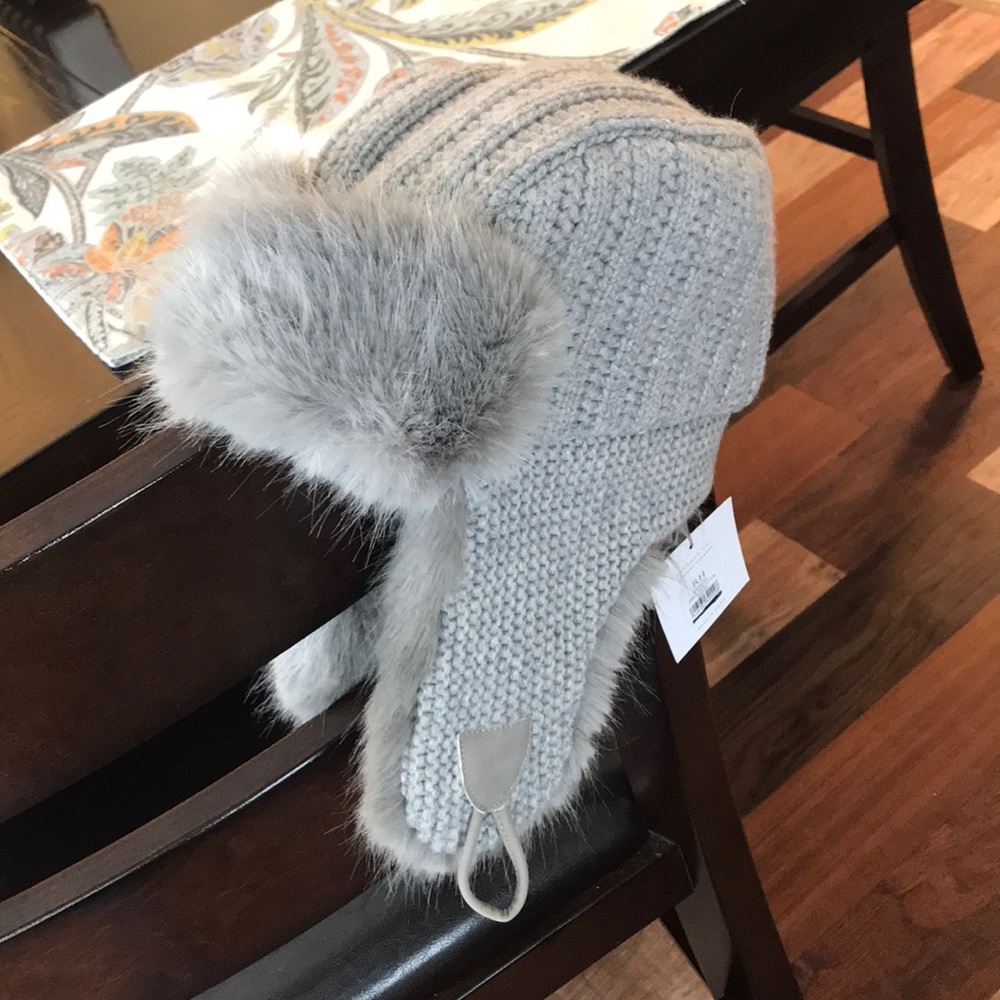 Restoration Hardware Ushanka Hat Cashmere Wool